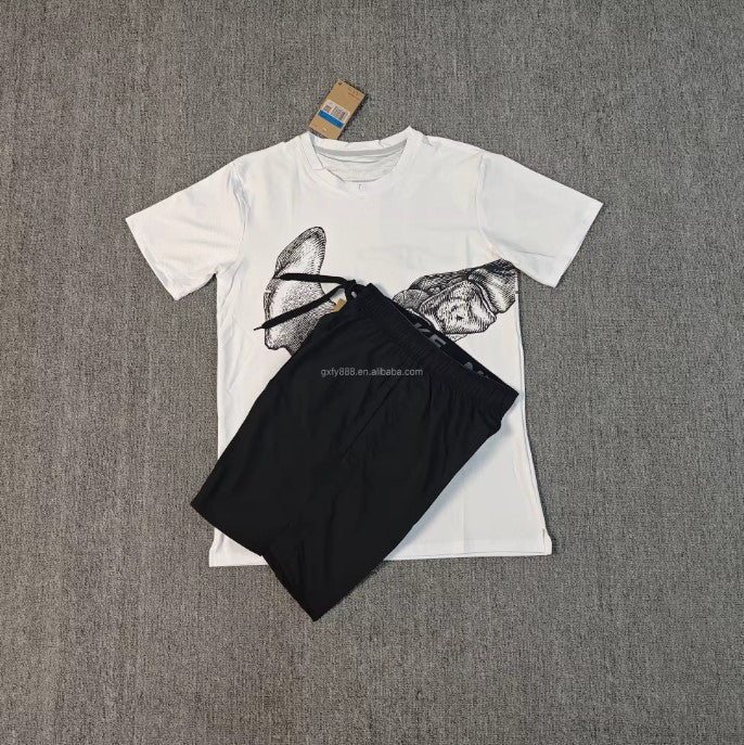 Ensemble Sport Nike Squelette - Blanc RUN-FIT