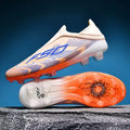 Crampons de Football F50 - Blanc/Orange RUN-FIT